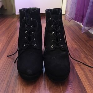 Forever 21 Black Booties